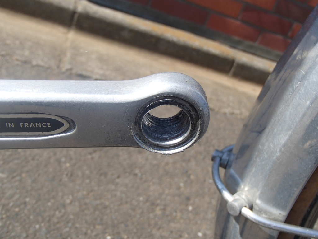 TAのクランク交換: 自転車に乗って